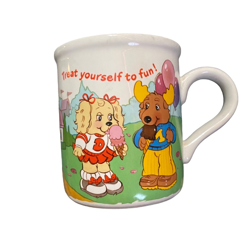 VTG‎ The Get Along Gang Treat Yourself To Fun  Mug, American Greetings